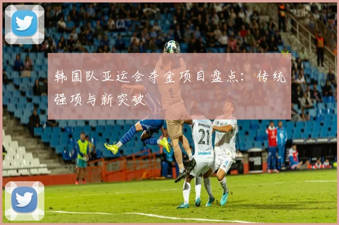 韩国队亚运会夺金项目盘点:传统强项与新突破